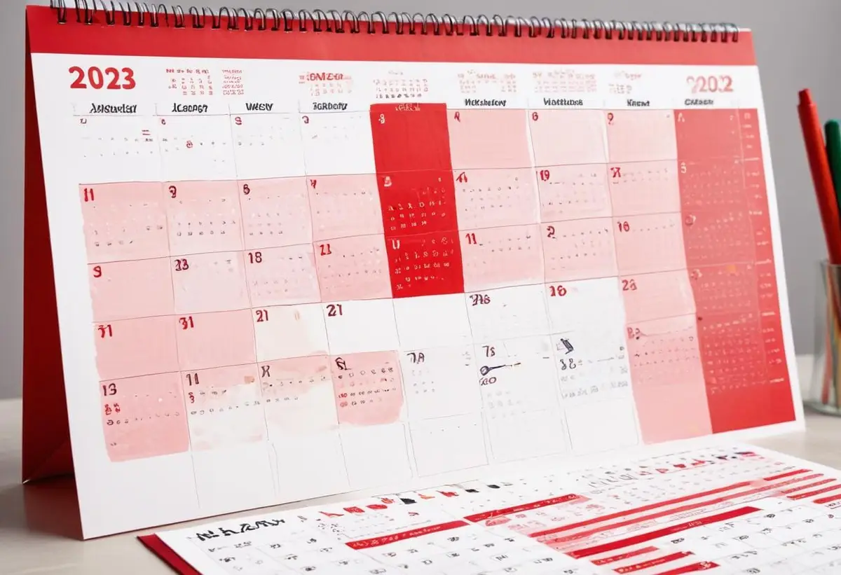 Så gör du kalender 2023 enkelt att följa illustration