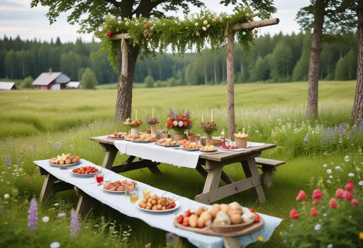 Så firar du midsommardagen med stil och glädje! illustration