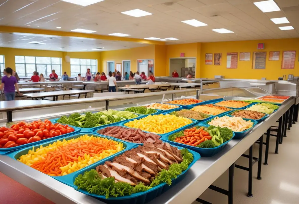 Så är skolmaten i Borås näring och smakglädje illustration