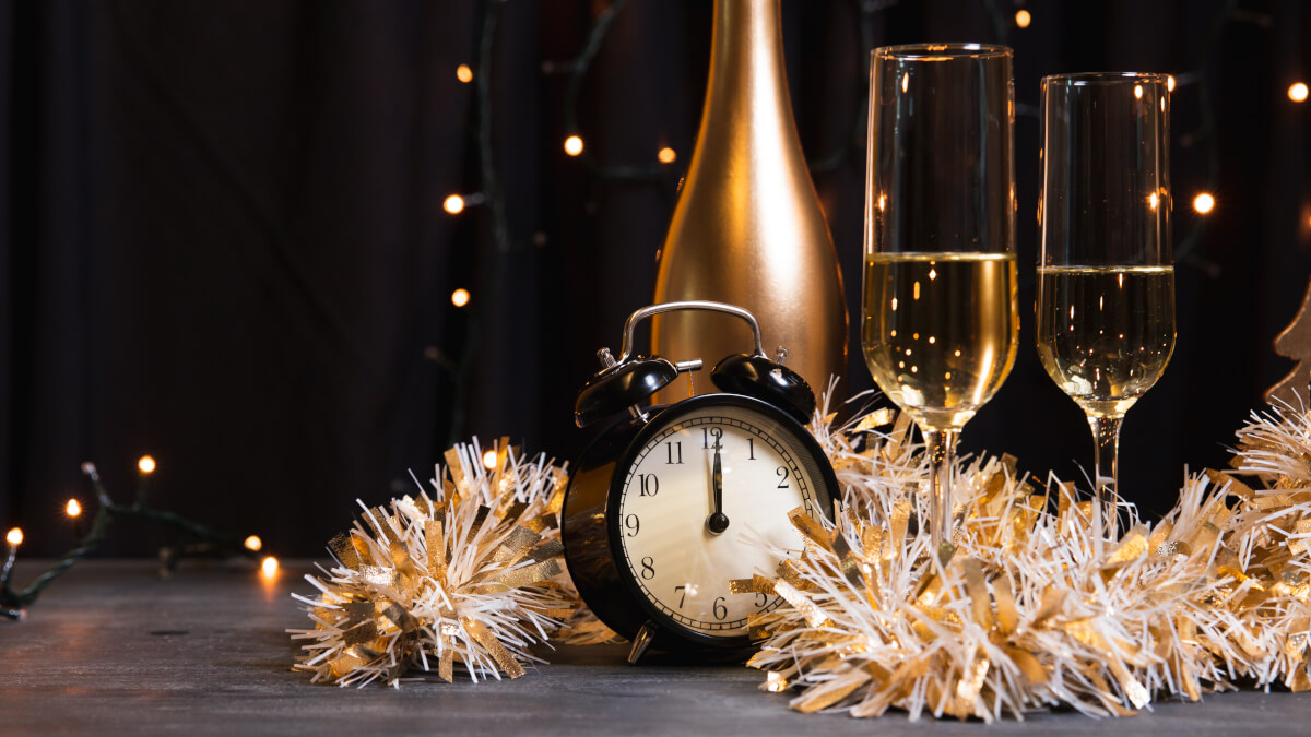 Nyårsdagen – så får du ut det mesta av dagen! illustration