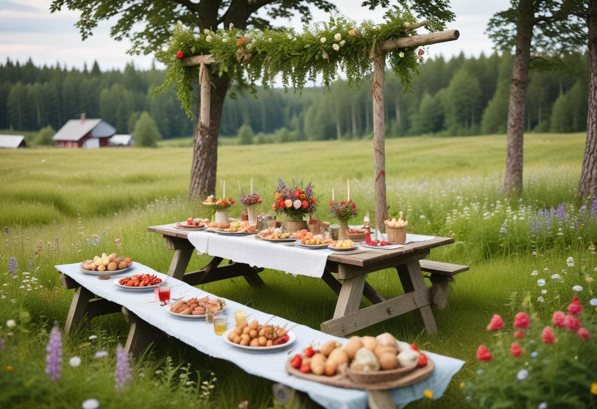 Så firar du midsommardagen med stil och glädje! illustration