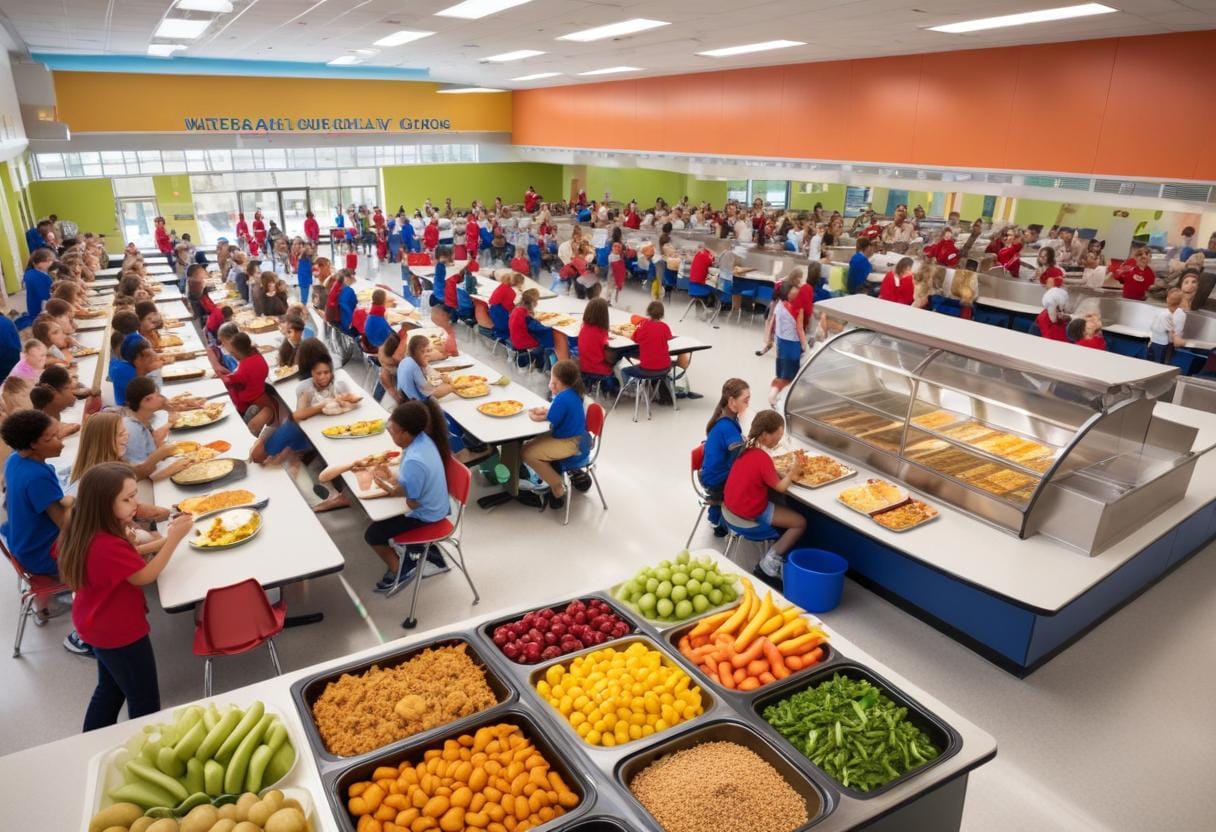 Skolmat i Linköping gör vardagen roligare för alla illustration